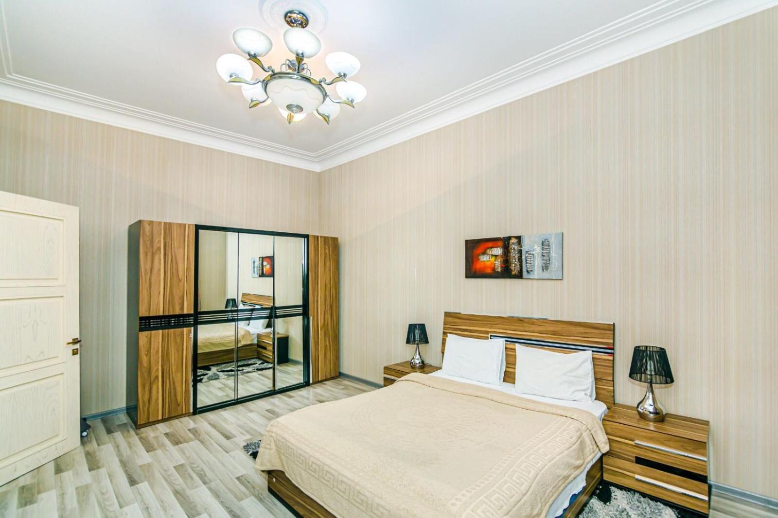 Azneft Square Deluxe Apartment Baku Exteriér fotografie