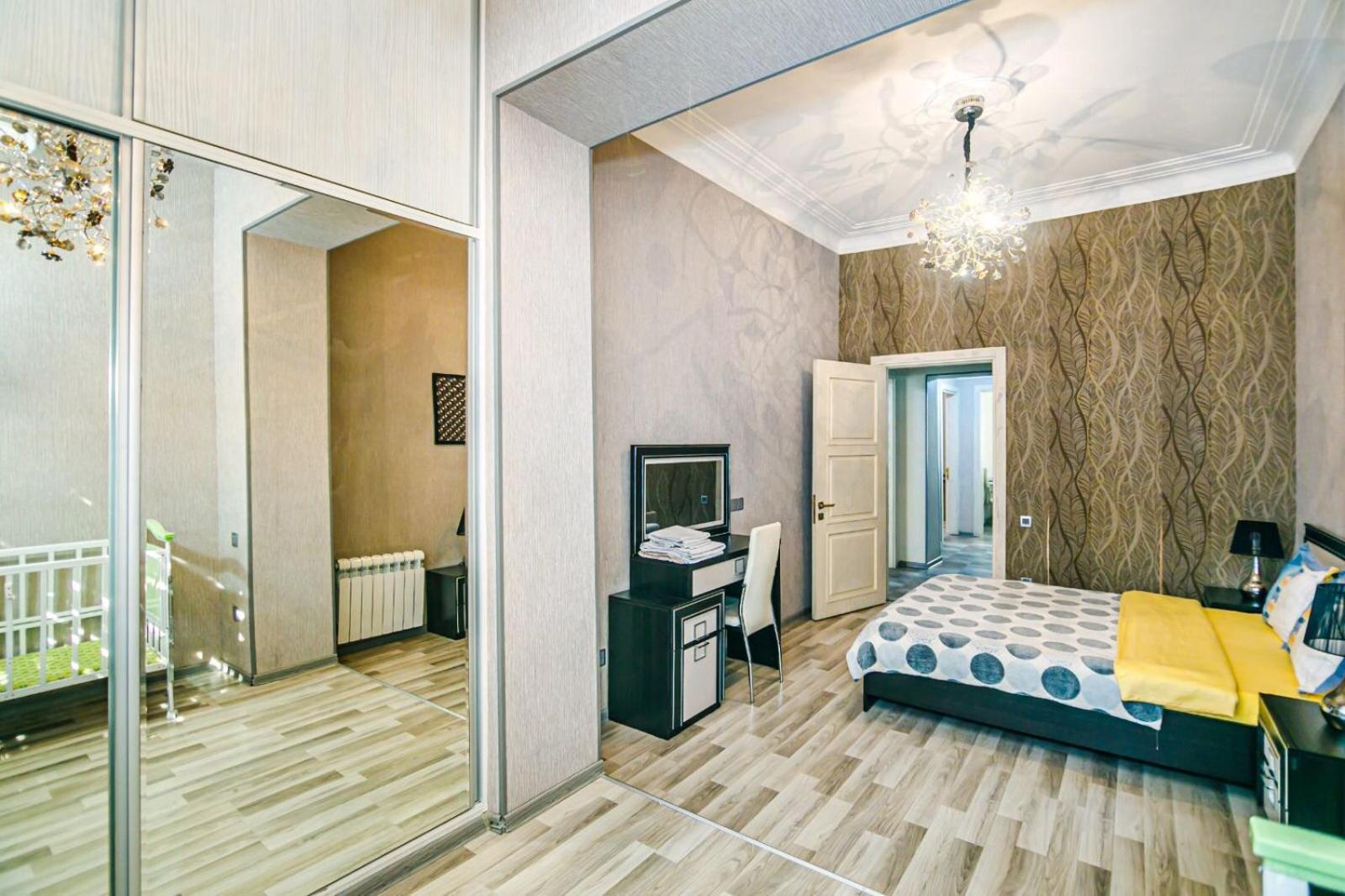 Azneft Square Deluxe Apartment Baku Exteriér fotografie
