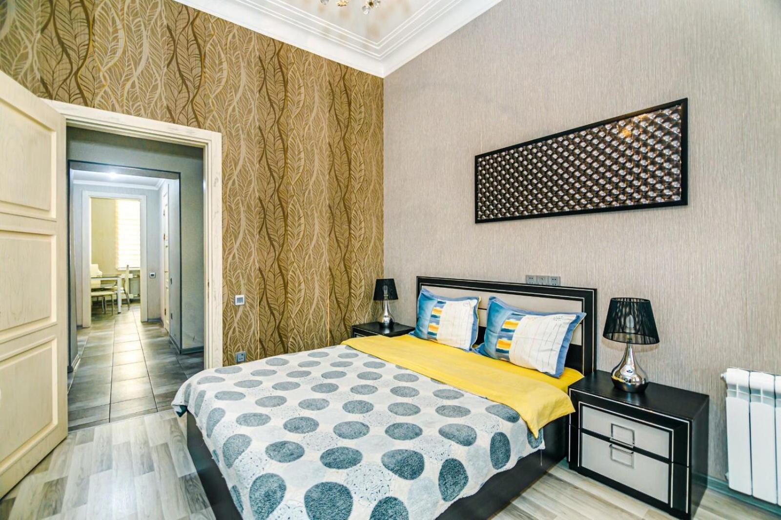 Azneft Square Deluxe Apartment Baku Exteriér fotografie