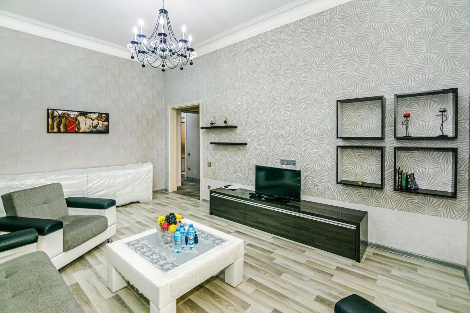 Azneft Square Deluxe Apartment Baku Exteriér fotografie