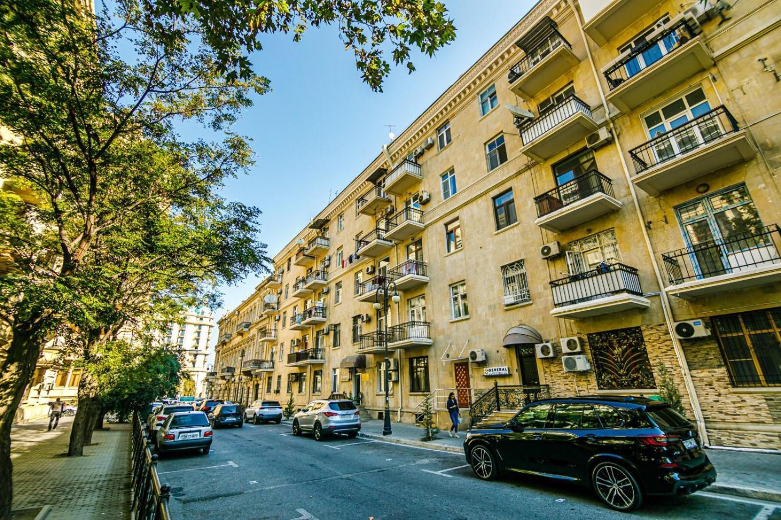 Azneft Square Deluxe Apartment Baku Exteriér fotografie