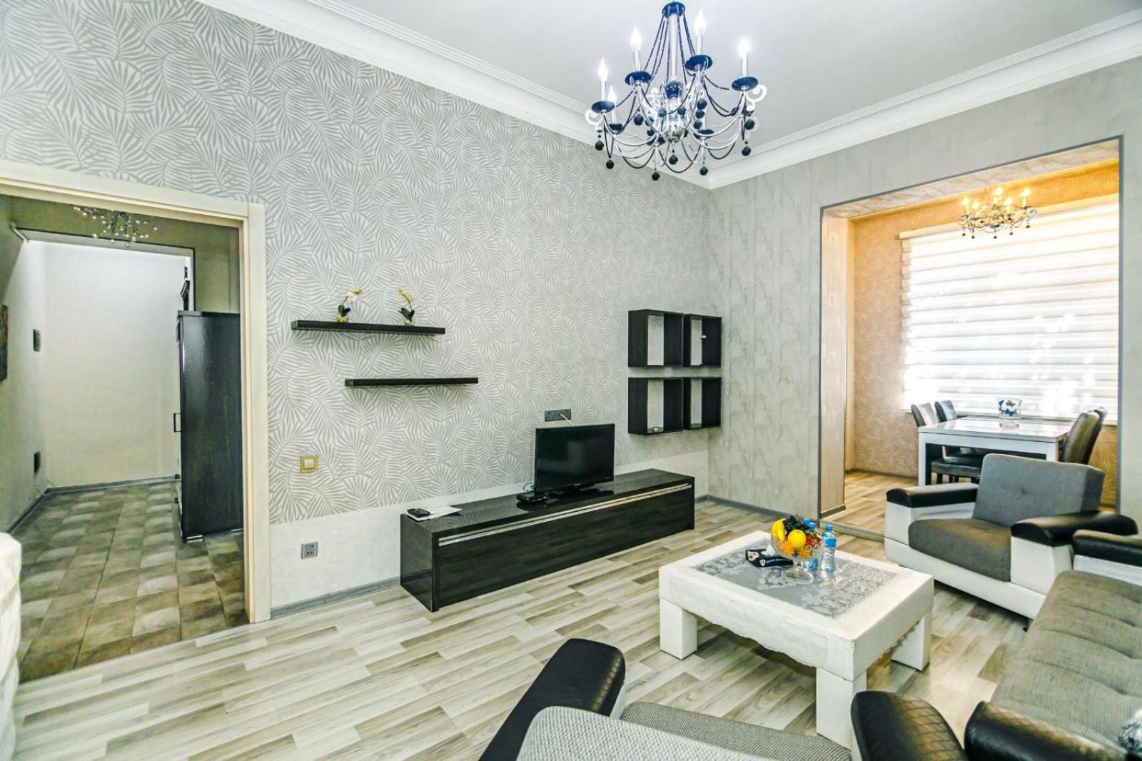 Azneft Square Deluxe Apartment Baku Exteriér fotografie