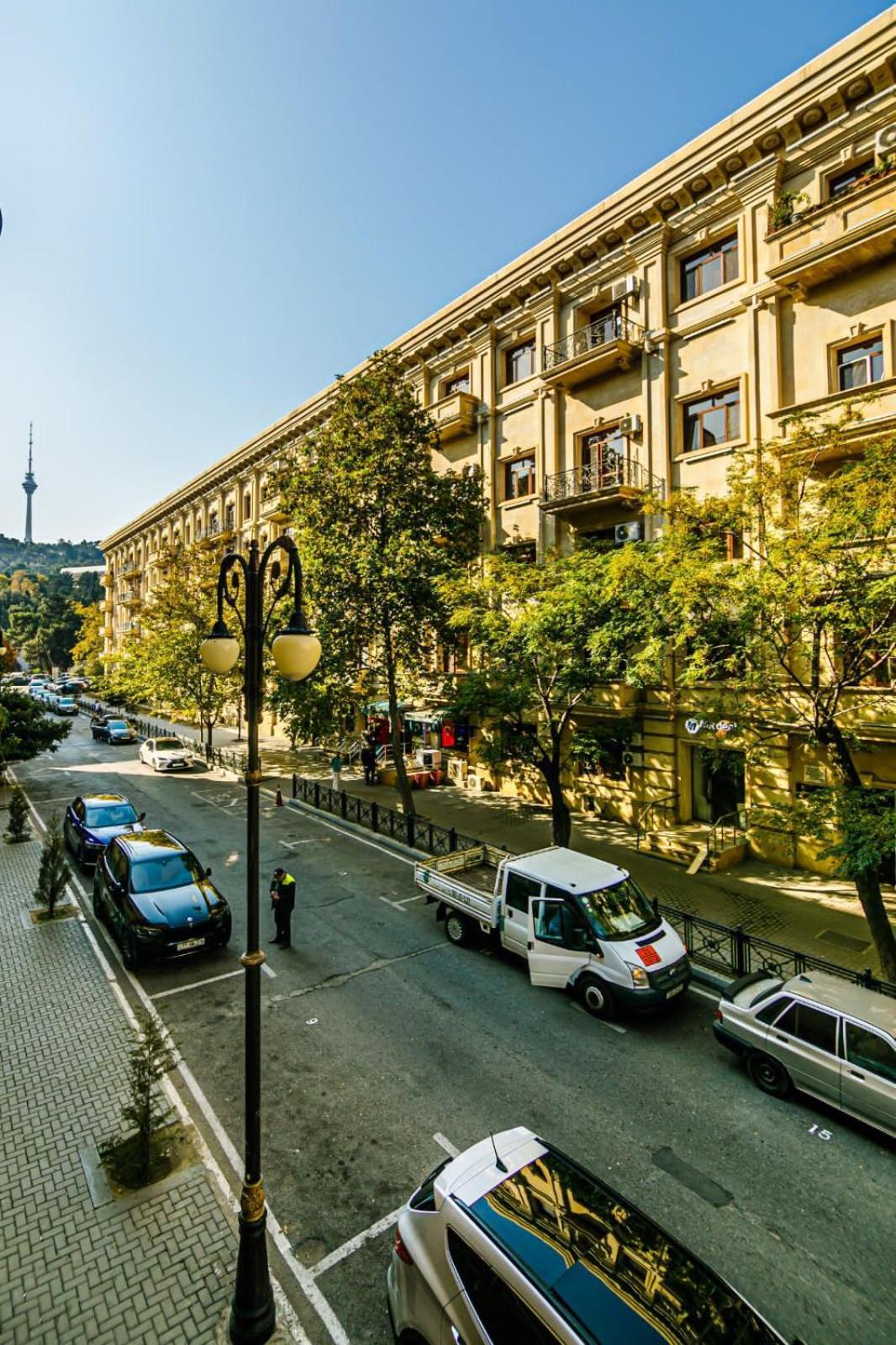 Azneft Square Deluxe Apartment Baku Exteriér fotografie